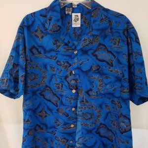 Vintage Kennington Ltd. Men's Hawaiian Shirt sz L